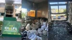 Violence-dans-la-campagne-electorale-le-siege-de-Taxawu-Senegal-attaque-et-mis-a-feu