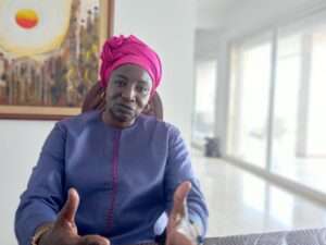 AMINATA TOURE CHEZ ELLE A DAKAR LE 29 SEPT
