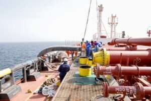Cargaison-de-petrole-brut-issue-du-champ-Petrolier-de-Sangomar
